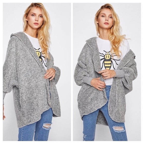3sixty5 Tops - *LAST 2* Gray Hoodie Dolman Sleeve MUST HAVE